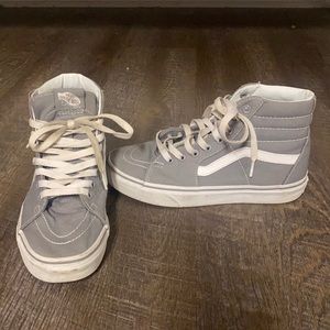 Grey High Top Vans